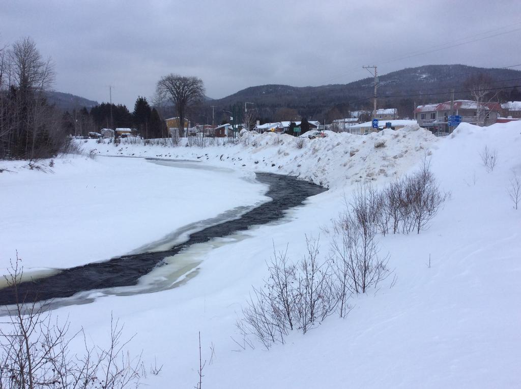 Camping Le 4 Chemins LʼAnse-Saint-Jean Exterior foto